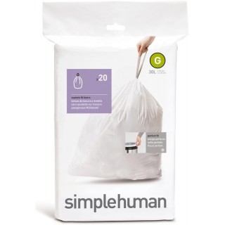 Simplehuman Avfallspose 30 L (G)