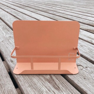 Z Form Shelf No.2 Peach Terracotta 25 cm