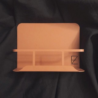 Z Form Shelf No.2 Peach Terracotta 25 cm