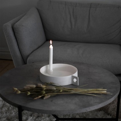 Storefactory Lidaby Lysestake Stor Hvit