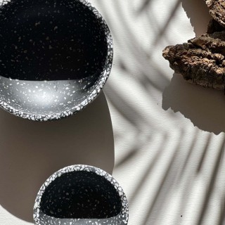 Humdakin Genova Terrazzo Bolle Sort