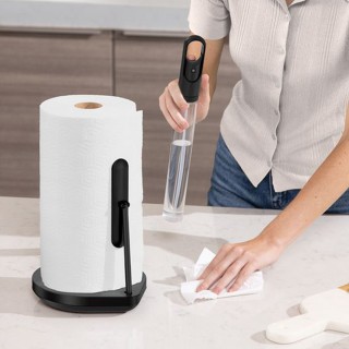 Simplehuman Tørkerullholder m/spray, matt sort