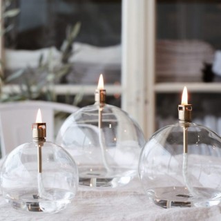 Peri Design Oljelampe Round Medium