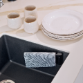 HAPPY SiNKS Magnetisk Oppvaskklutholder Sort