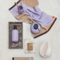 Mette Ditmer Nova Arte Sand/Lilac Håndkle 2-pk 40x55 cm