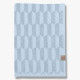 Mette Ditmer GEO Light blue håndkle, 2pk 35x55