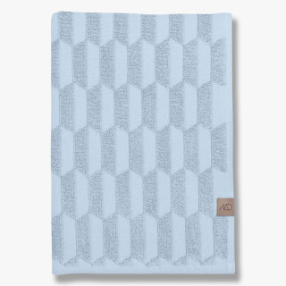 Mette Ditmer GEO Light blue håndkle, 50x95