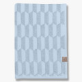 Mette Ditmer GEO Light blue håndkle, 50x95