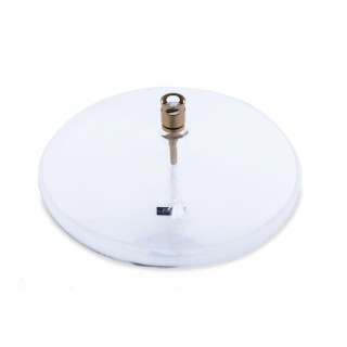 Oljelampe Disc Brass Stor