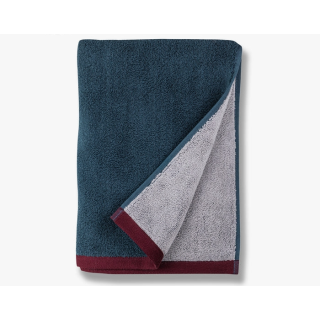 Mette Ditmer Soft Midnight blue/Light grey håndkle, 2pk 40x55cm