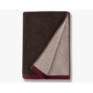 Mette Ditmer Soft Brown/Sand håndkle, 2pk 40x55cm