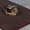 Mette Ditmer Brown/Sand Badematte 50x80 cm