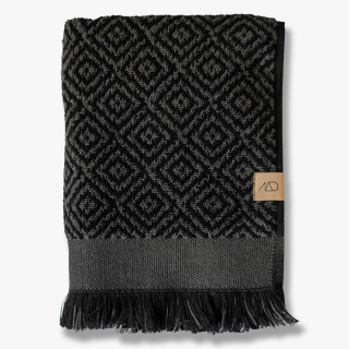 Mette Ditmer MOROCCO Sort/Grå Håndkle 2pk 35x55 cm