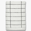 Mette Ditmer TILE STONE Sort/Hvit Håndkle 2pk 38x60cm