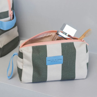 Mette Ditmer Cosmetic Bag Dark Olive