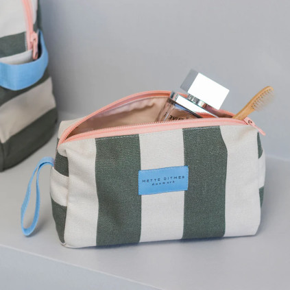 Mette Ditmer Cosmetic Bag Dark Olive